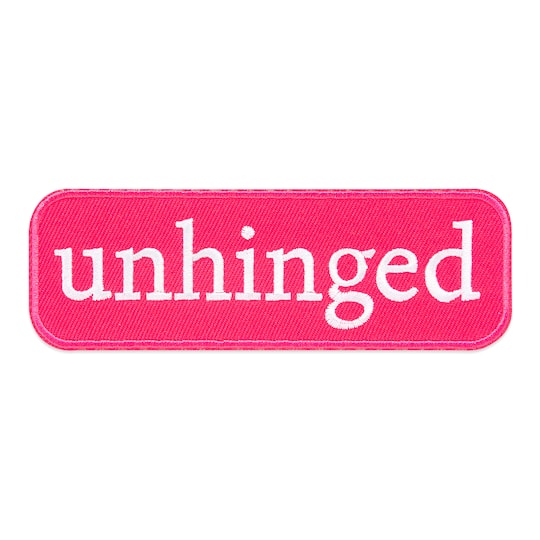 Summer Unhinged Iron-On & Adhesive Embroidered Patch by Make Market®